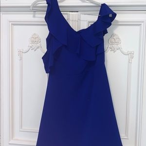 Blue dress